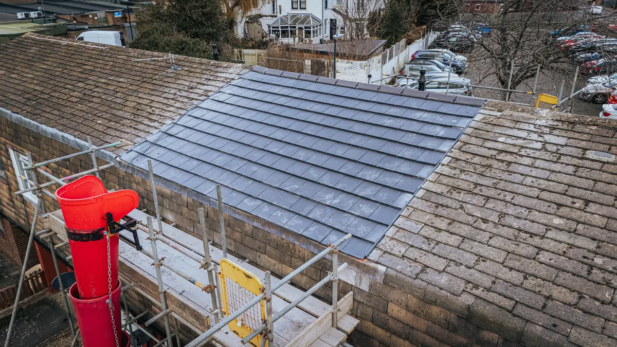 UK roofing project 1